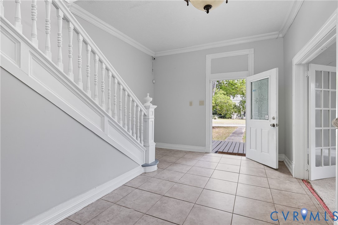 1022 South Main Street Blackstone, VA 23824 - Photo 6 of 35 a view of an entryway with staircase