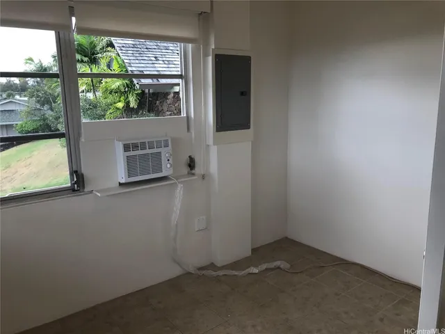 a view white cabinets and window