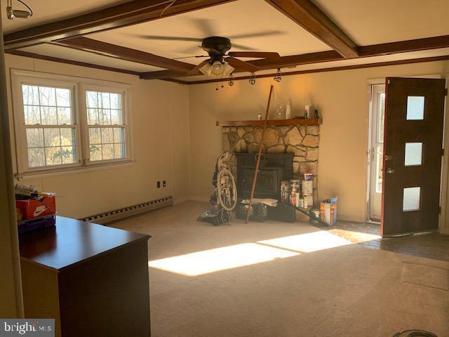 224 Tower Road Sellersville, PA 18960 - Photo 14 of 26 Lower level family room with fireplace