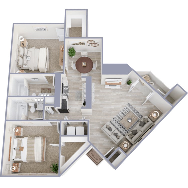 3737 Timberglen Road, Unit 701 Dallas, TX 75287 - Photo 19 of 19 view of living room with furniture