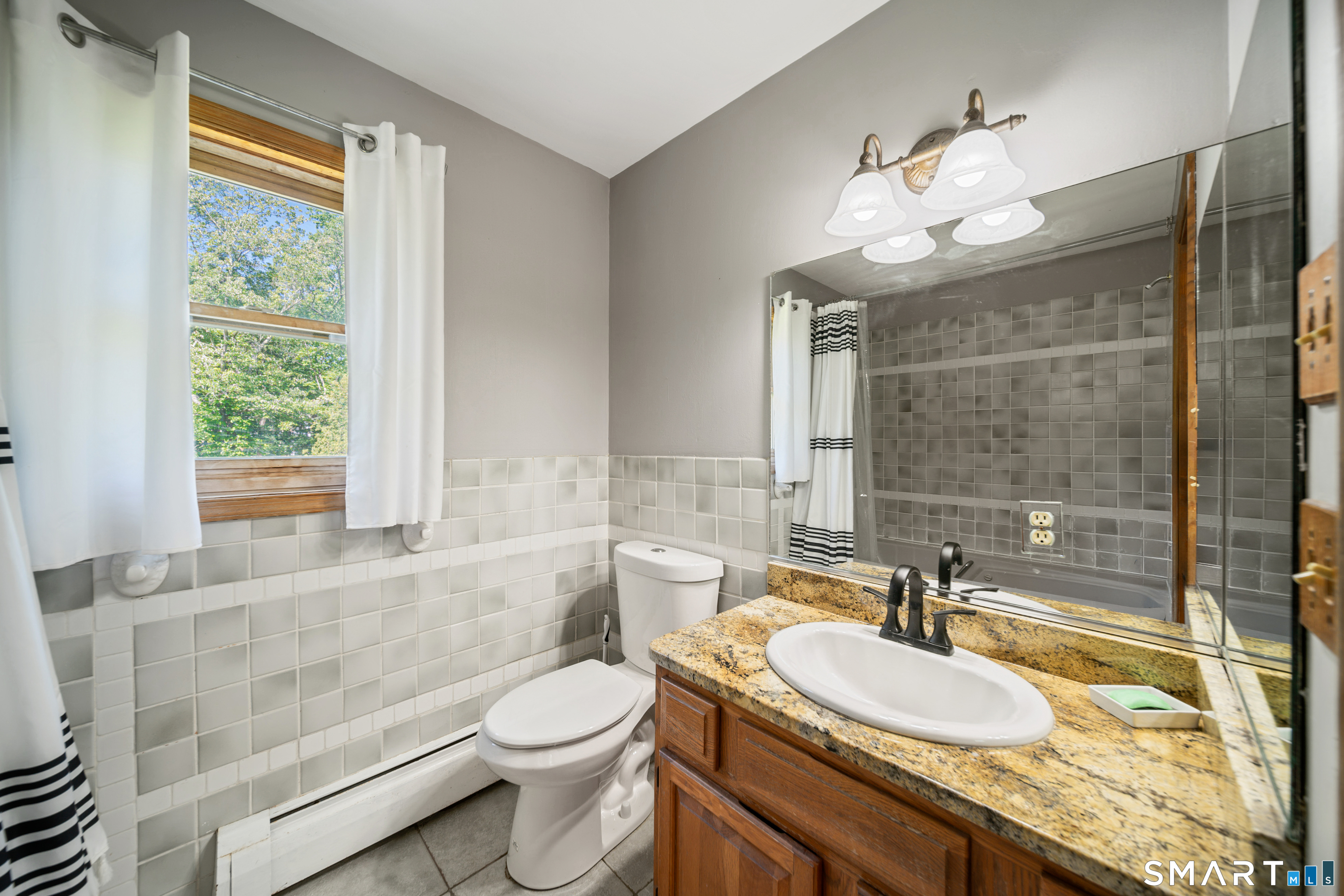 225 Bethmour Road Bethany, CT 06524 - Photo 15 of 30 One angle of the Primary Bathroom