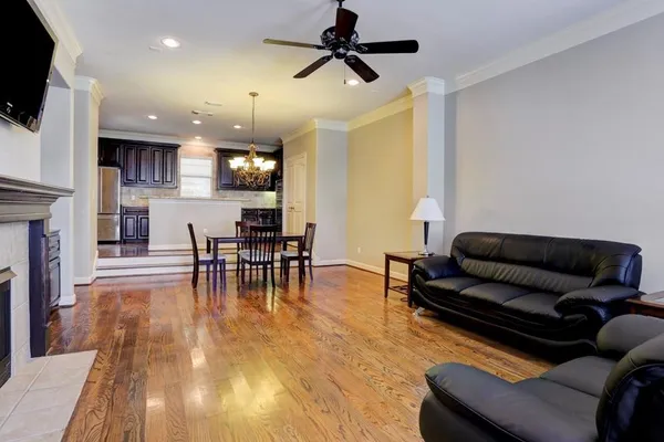 a view of a sink and a mirror