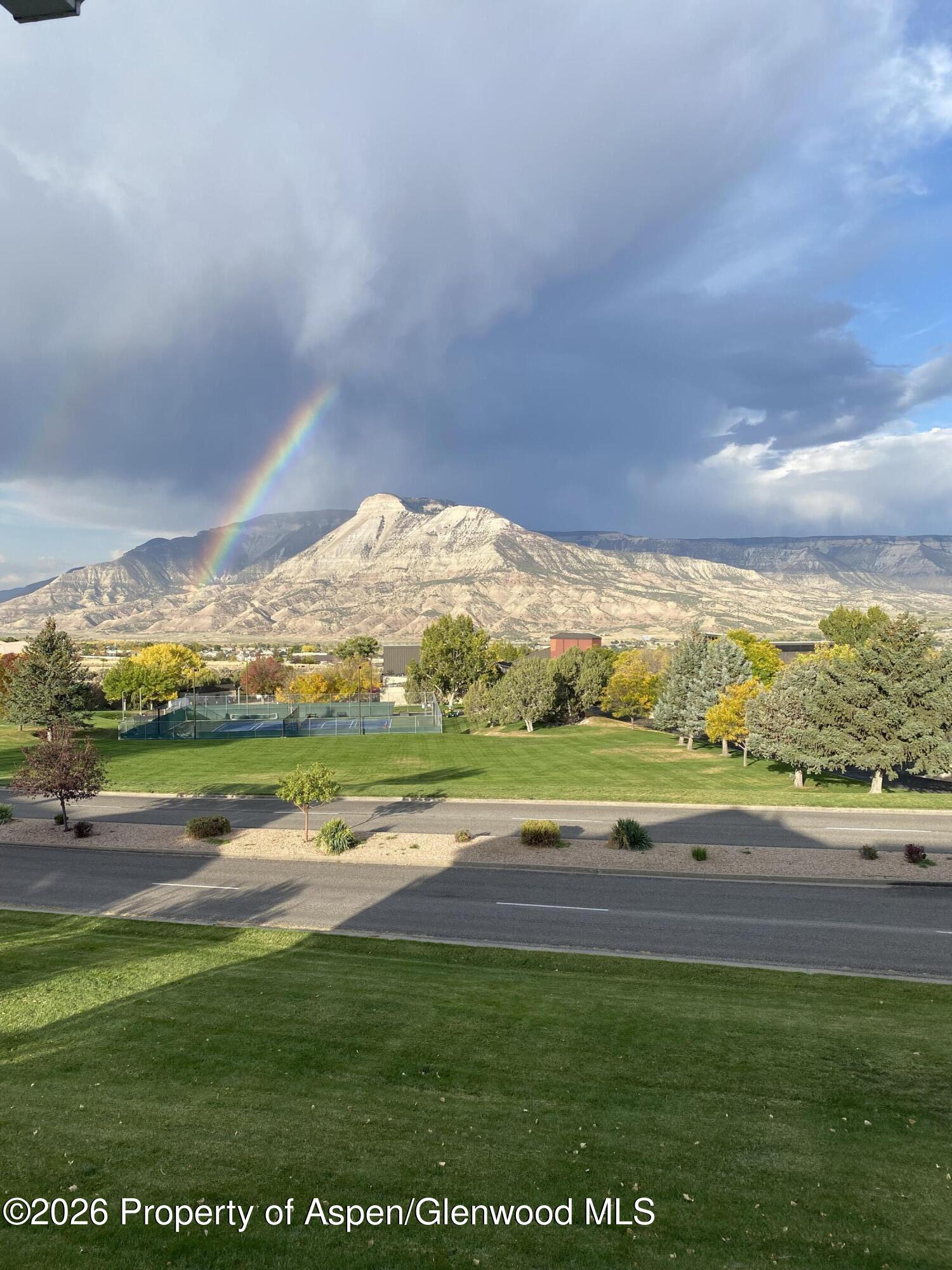 14 West Ridge Court Battlement Mesa, CO 81635 - Photo 27 of 30 Rainbow view