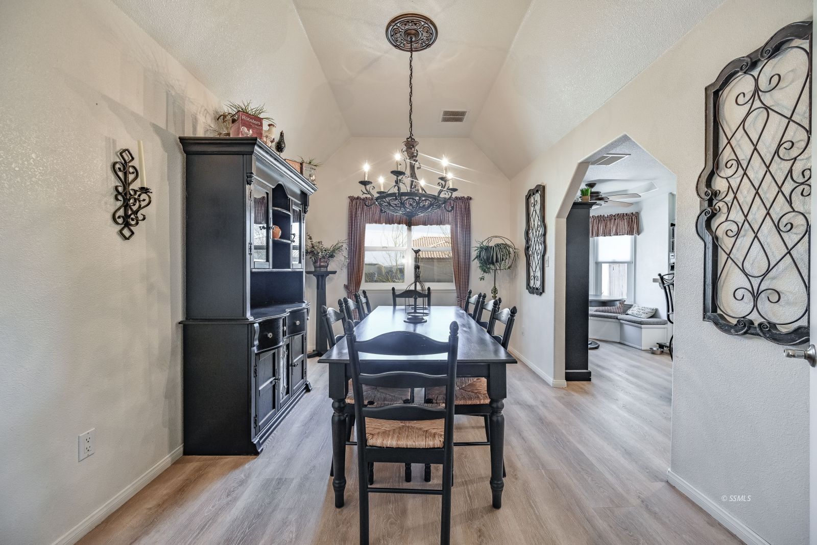 1213 Joshua Court Ridgecrest, CA 93555 - Photo 16 of 50 a dining room with furniture and window