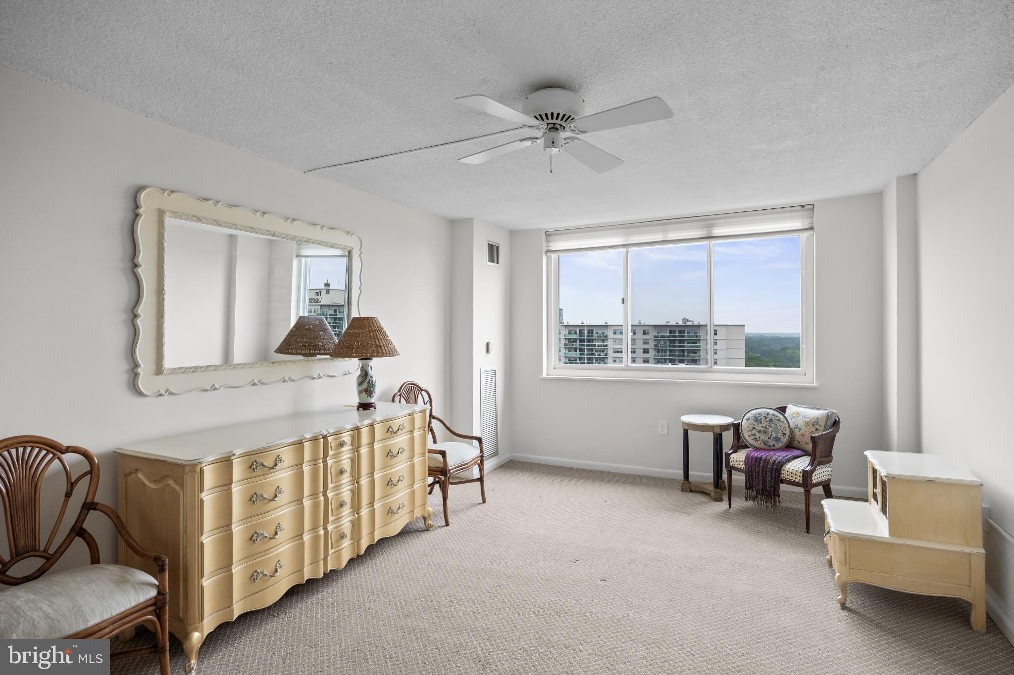 1840 Frontage Road, Unit 1704 Cherry Hill, NJ 08034 - Photo 19 of 39 Primary Bedroom with airy space and city views.