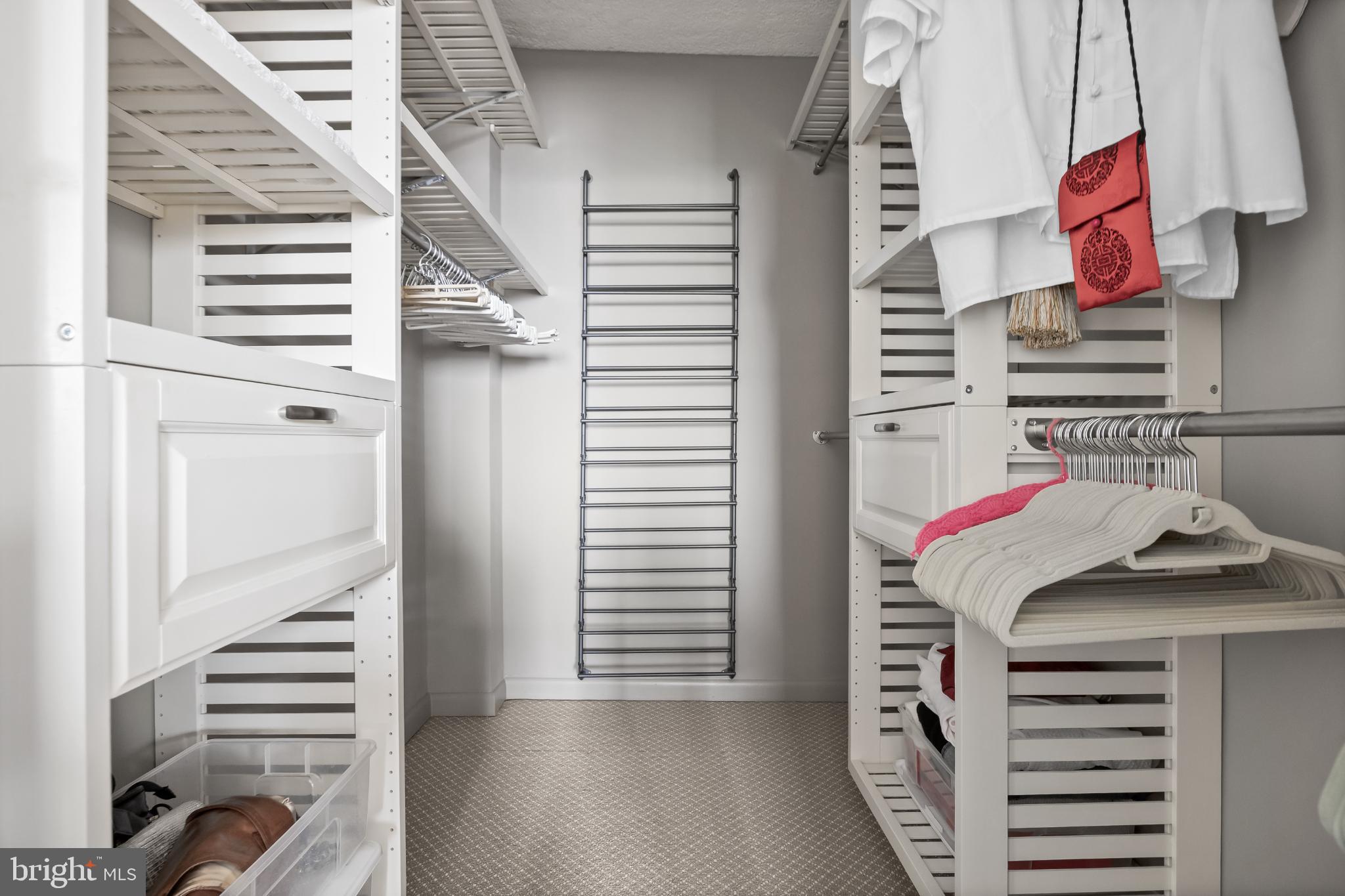 1840 Frontage Road, Unit 1704 Cherry Hill, NJ 08034 - Photo 21 of 39 Primary bedroom walk in organized closet space.