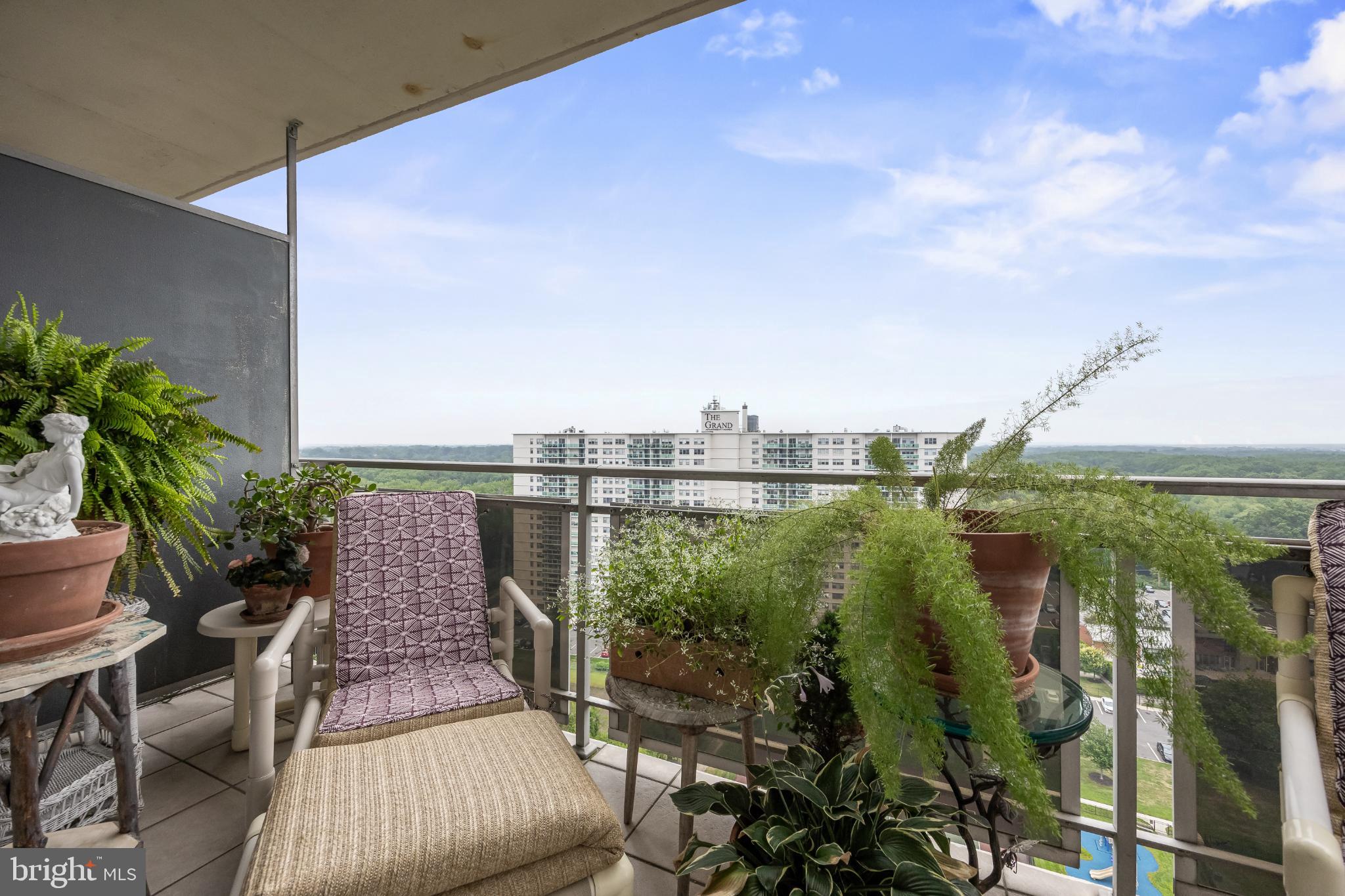 1840 Frontage Road, Unit 1704 Cherry Hill, NJ 08034 - Photo 29 of 39 Large balcony with wonderful views.