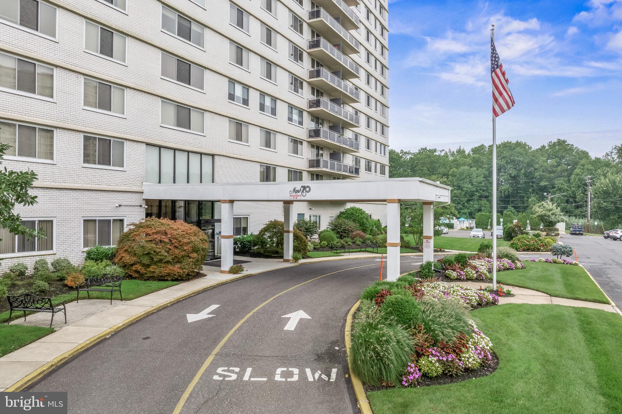 1840 Frontage Road, Unit 1704 Cherry Hill, NJ 08034 - Photo 3 of 39 Elegant entrance to a modern residence.