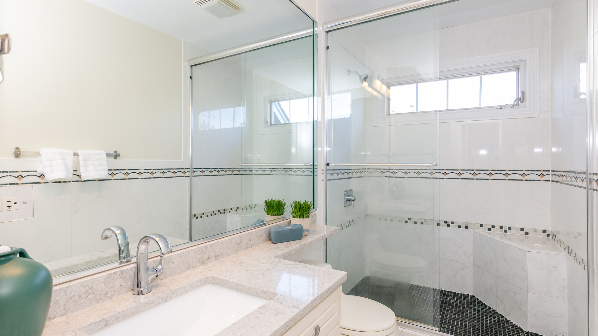 6919 Fieldstone Drive Burr Ridge, IL 60527 - Photo 35 of 58 a bathroom with a sink a toilet and a mirror