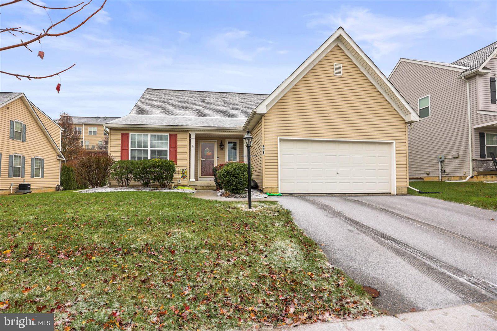 555 Countryside Road Seven Valleys, PA 17360 - Photo 2 of 56 a view of a house with backyard and garden