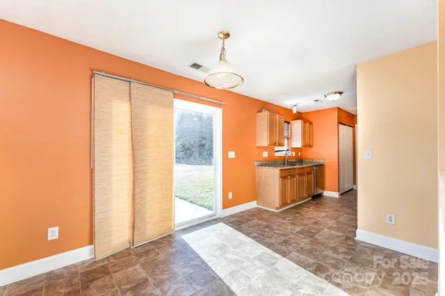 a very nice looking room with a large window