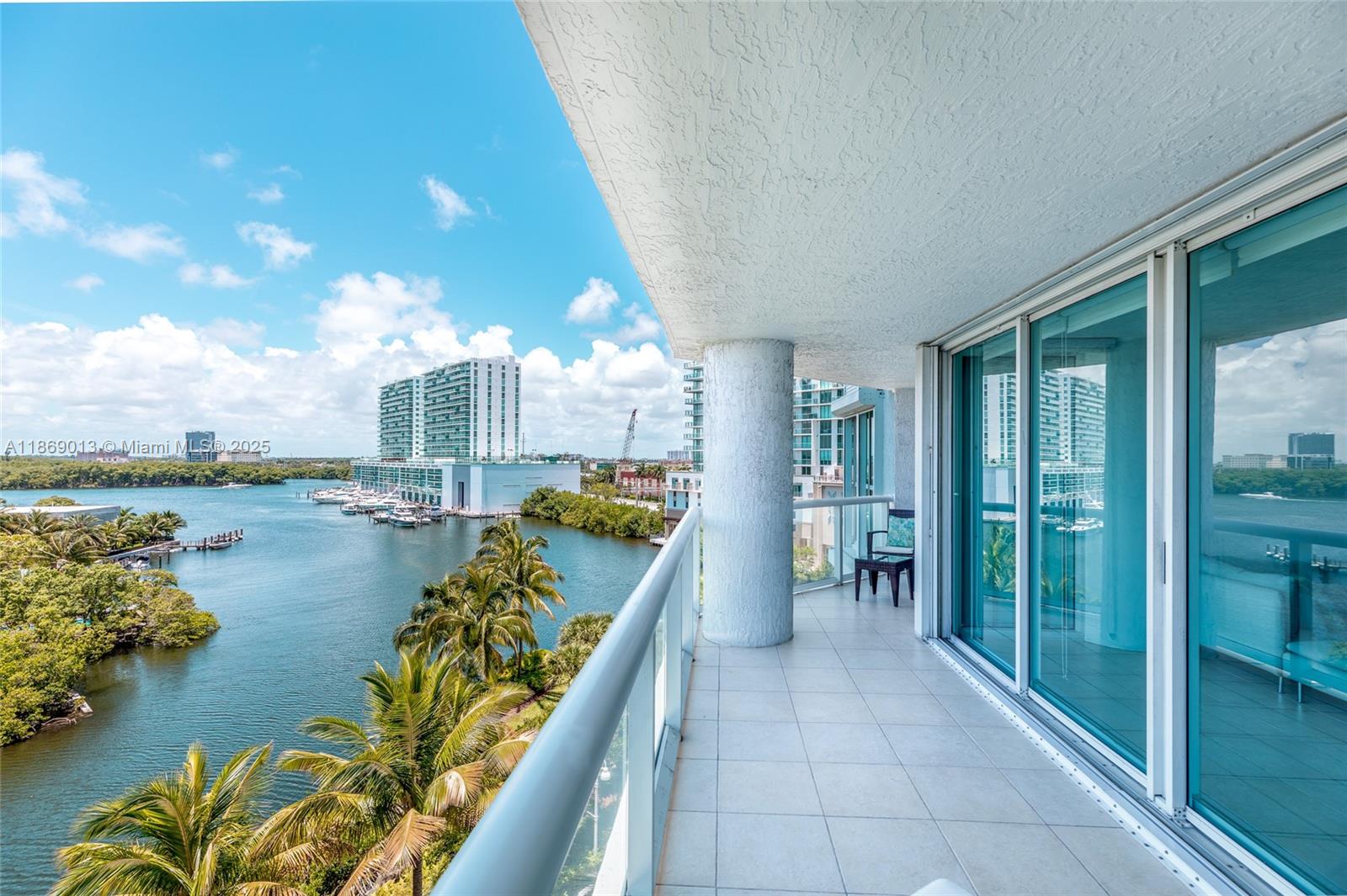 16500 Collins Avenue, Unit 655 Sunny Isles Beach, FL 33160 - Photo 17 of 48 a balcony with view of city