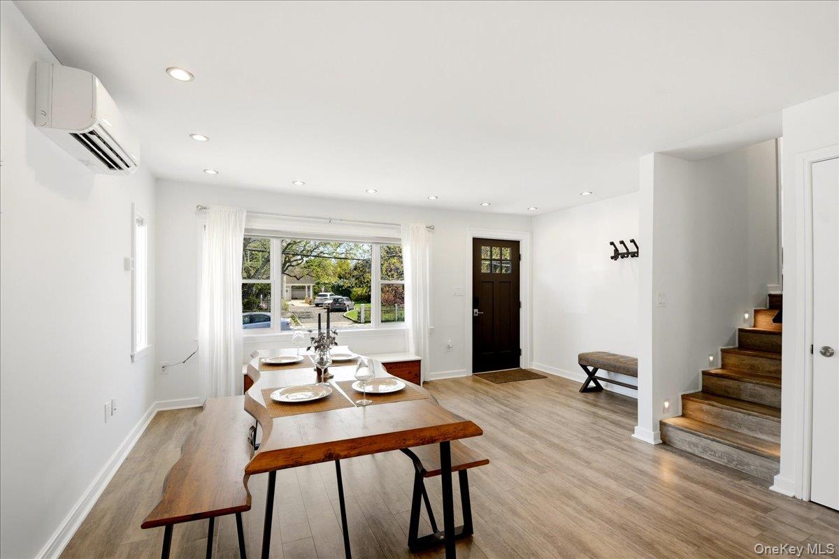 93 Fordham Street Bronx, NY 10464 - Photo 26 of 41 a view of a dining room with furniture window and wooden floor