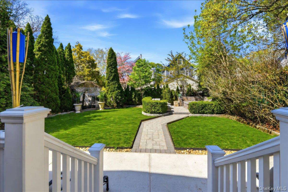 93 Fordham Street Bronx, NY 10464 - Photo 8 of 41 a view of a garden with trees