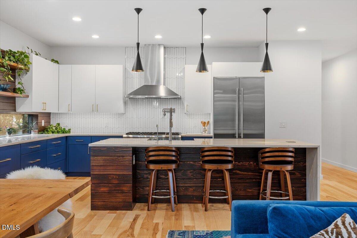 1410 Duplin Road Raleigh, NC 27607 - Photo 19 of 54 Island with Bar Seating