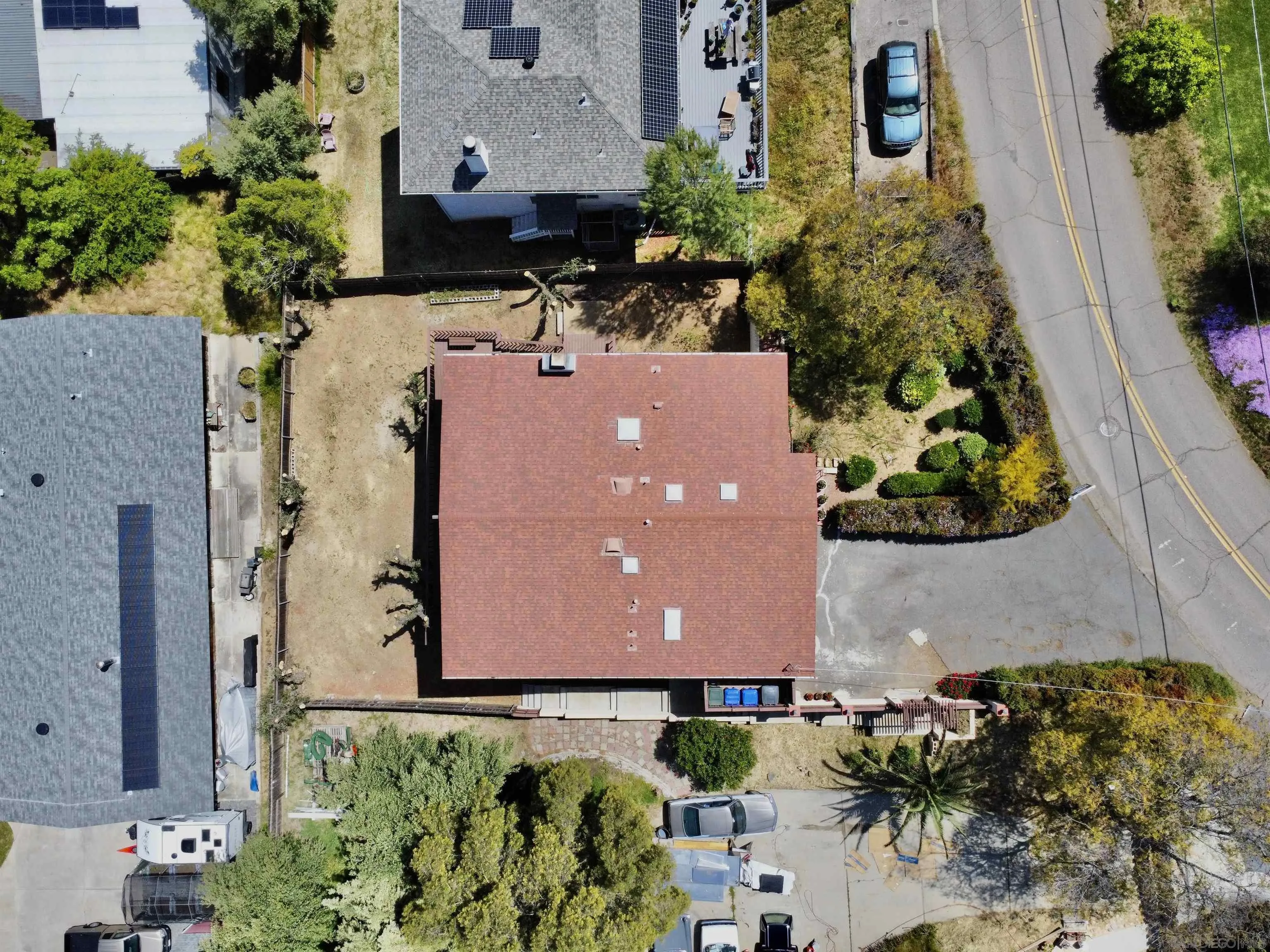 8844 Golf Drive Spring Valley, CA 91977 - Photo 56 of 56 an aerial view of a house with a yard