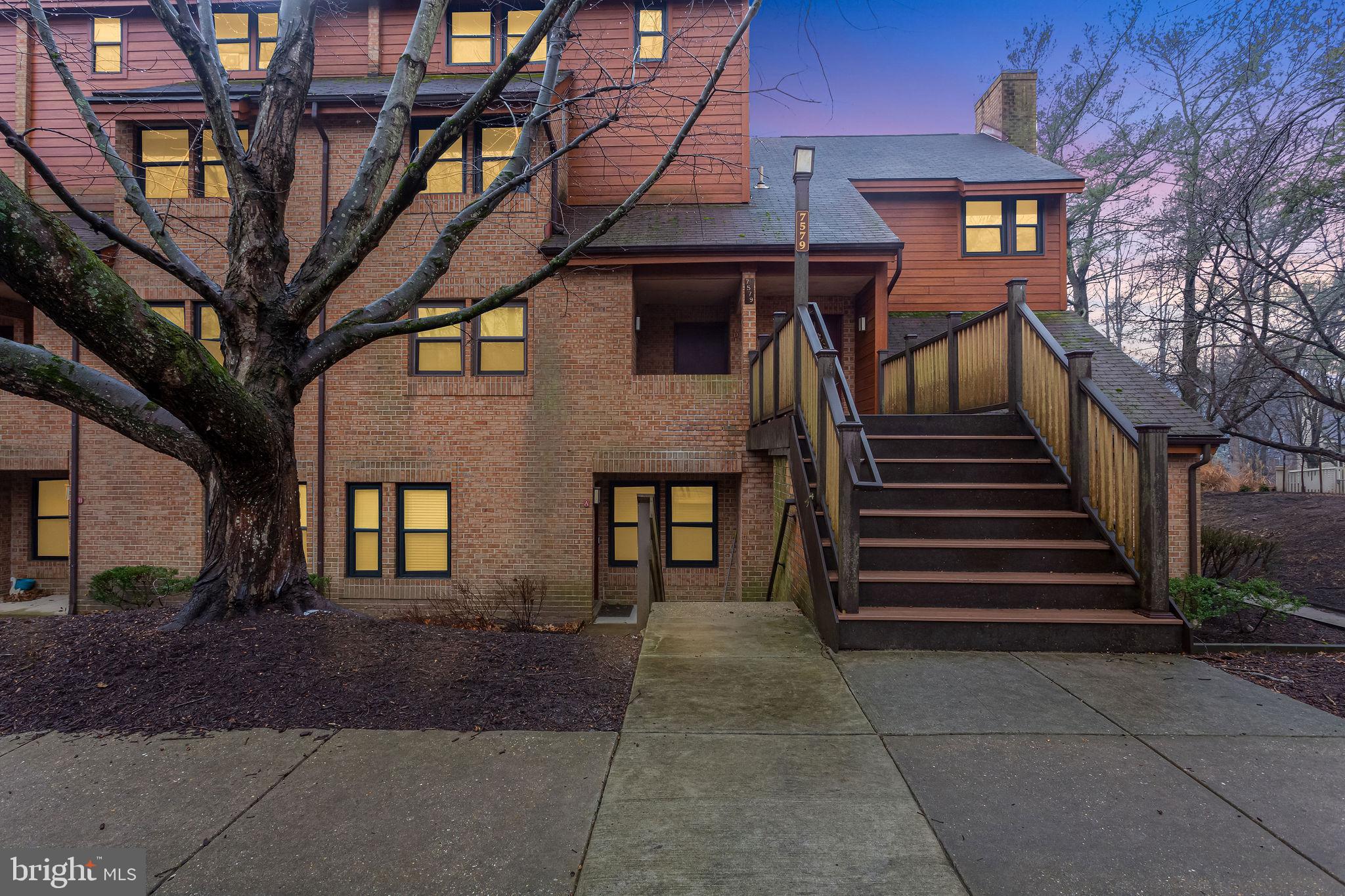 a view of outdoor space and deck