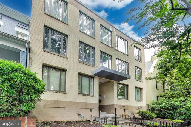 a view of a building with a lot of windows