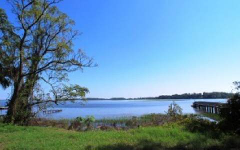 96283 Freeman Road Yulee, FL 32097 - Photo 17 of 17 a view of a lake with a yard