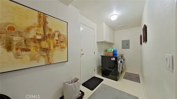 a view of hallway with walk in closet