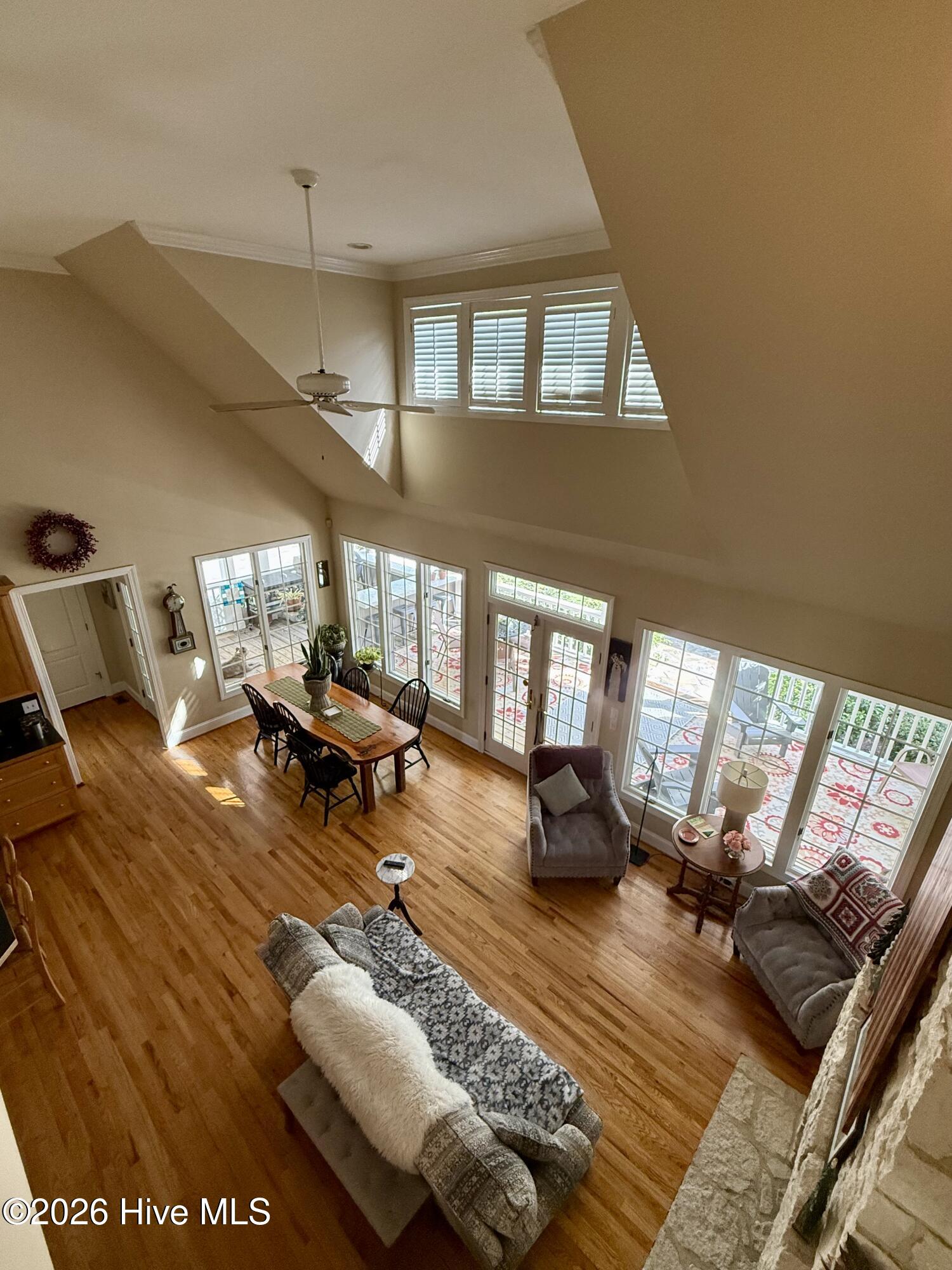 1285 Bear Grass Road Williamston, NC 27892 - Photo 102 of 130 Upstairs Foyer Looking down