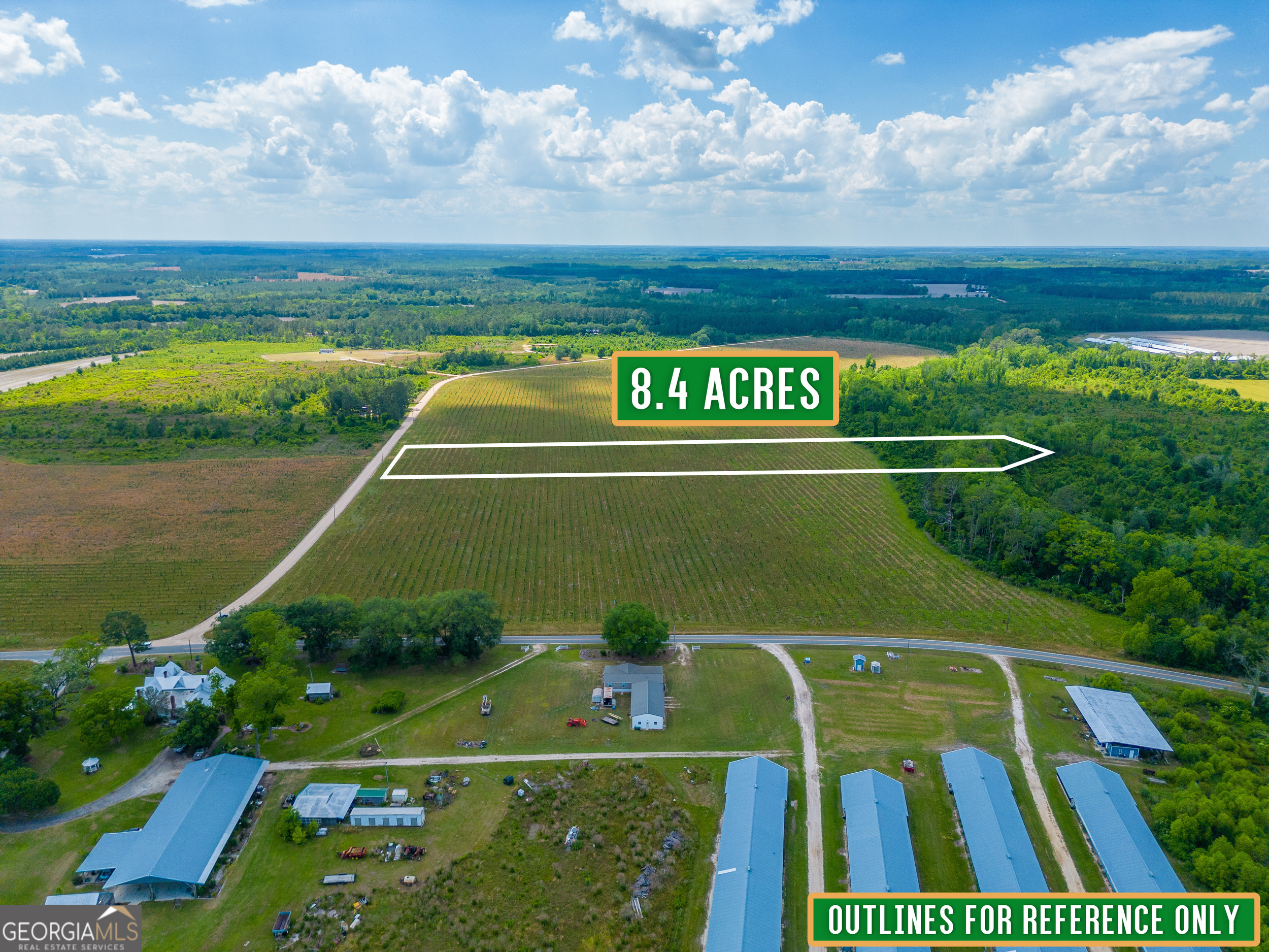 11 Sellers Road Northwest Baxley, GA 31513 - Photo 8 of 9 a view of a tennis court