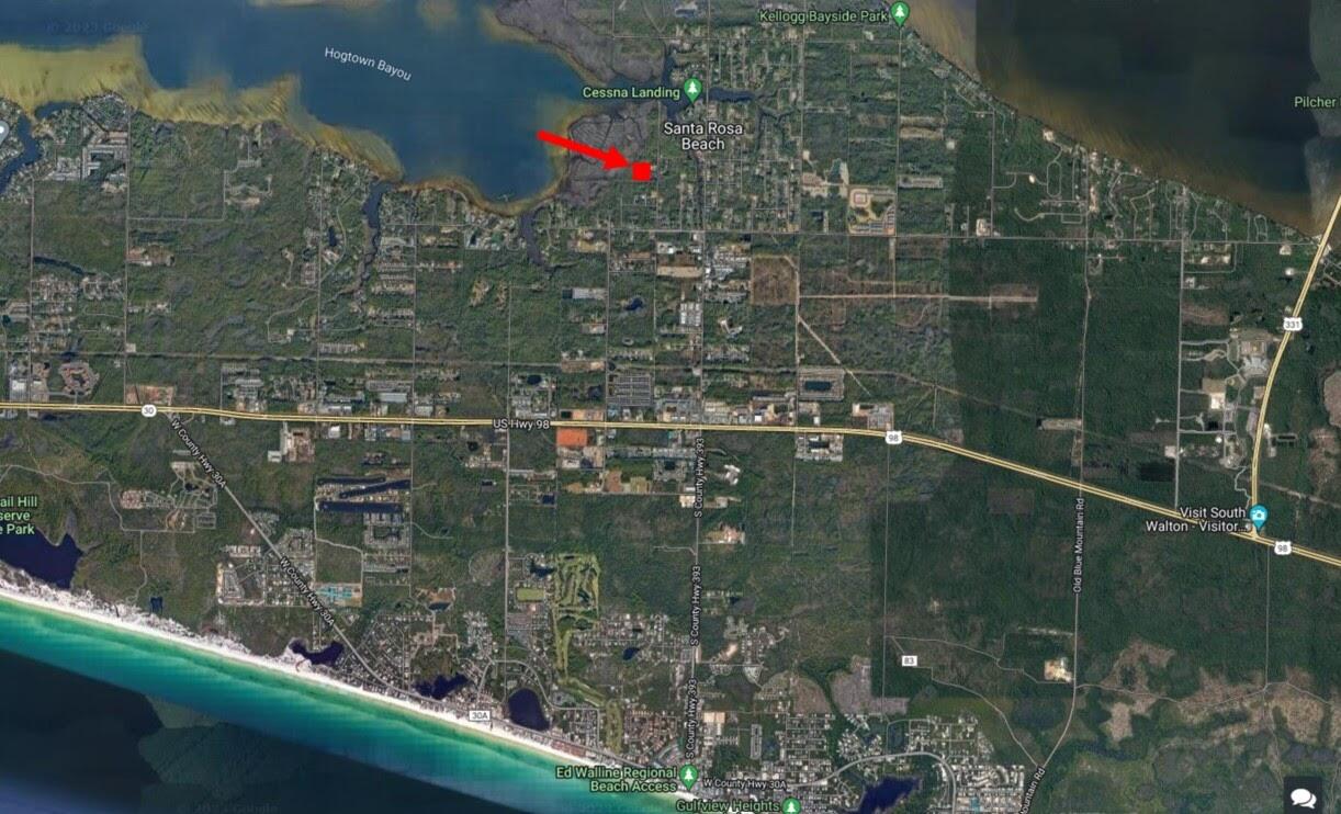 Lot 7 14th Street Santa Rosa Beach, FL 32459 - Photo 3 of 13 Santa Rosa Beach Location