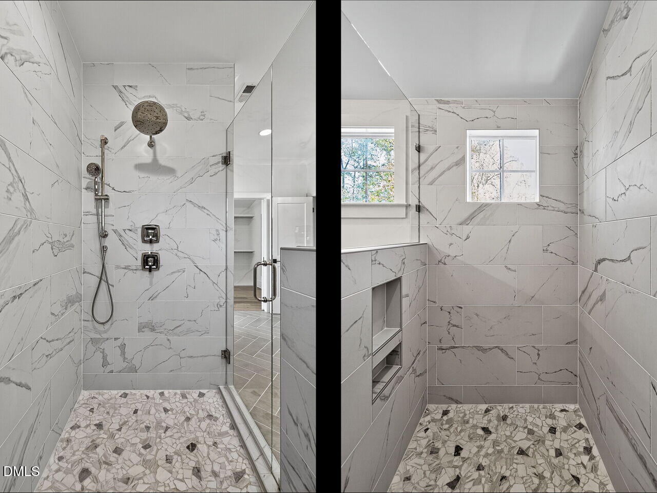 3340 Colby Chase Drive Apex, NC 27539 - Photo 39 of 59 a bathroom with a shower and a sink