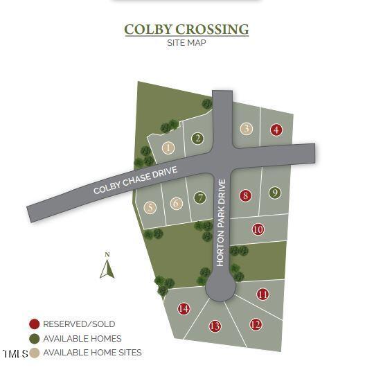 3340 Colby Chase Drive Apex, NC 27539 - Photo 55 of 59 SITE MAP