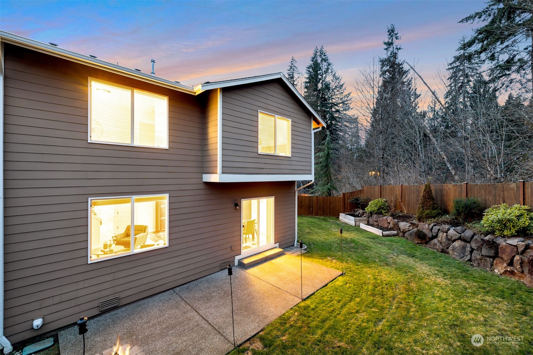 19867 Mountain Ridge Road Southeast Monroe, WA 98272 - Photo 40 of 40 a house view with a backyard space
