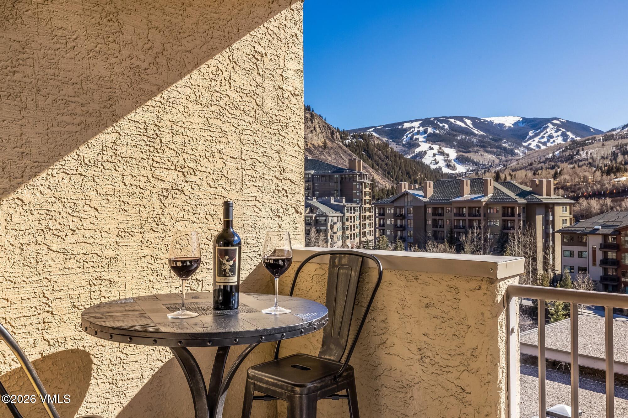 137 Benchmark Road, Unit 513 Avon, CO 81620 - Photo 17 of 31 a view of balcony and patio
