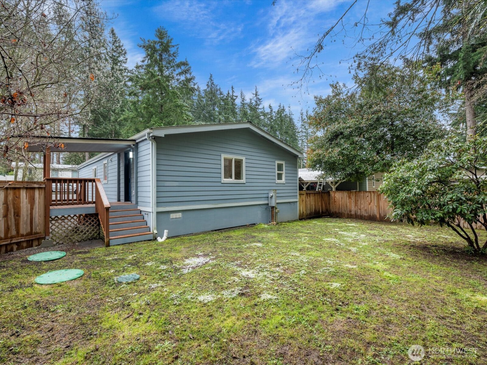 20500 32nd Drive Southeast Bothell, WA 98012 - Photo 26 of 39 a backyard of a house with oven and garden