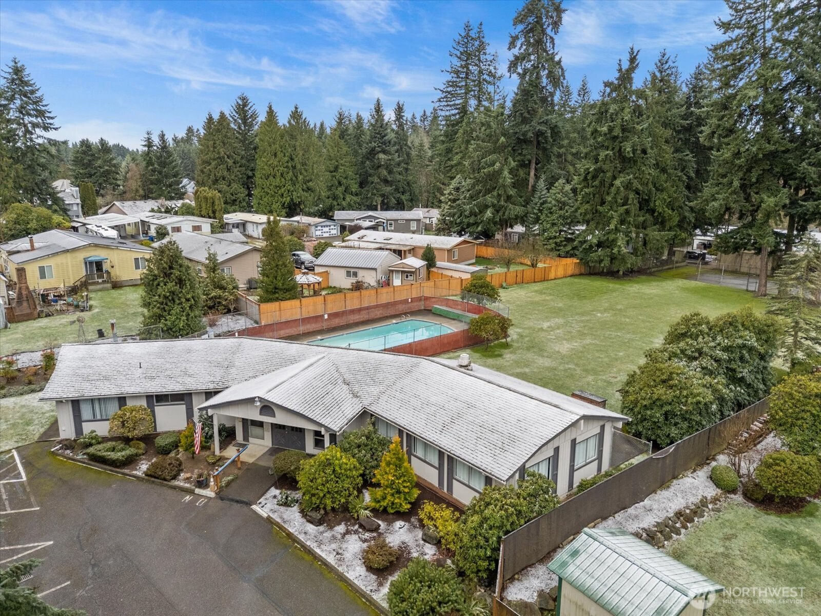 20500 32nd Drive Southeast Bothell, WA 98012 - Photo 29 of 39 an aerial view of residential houses with outdoor space and trees