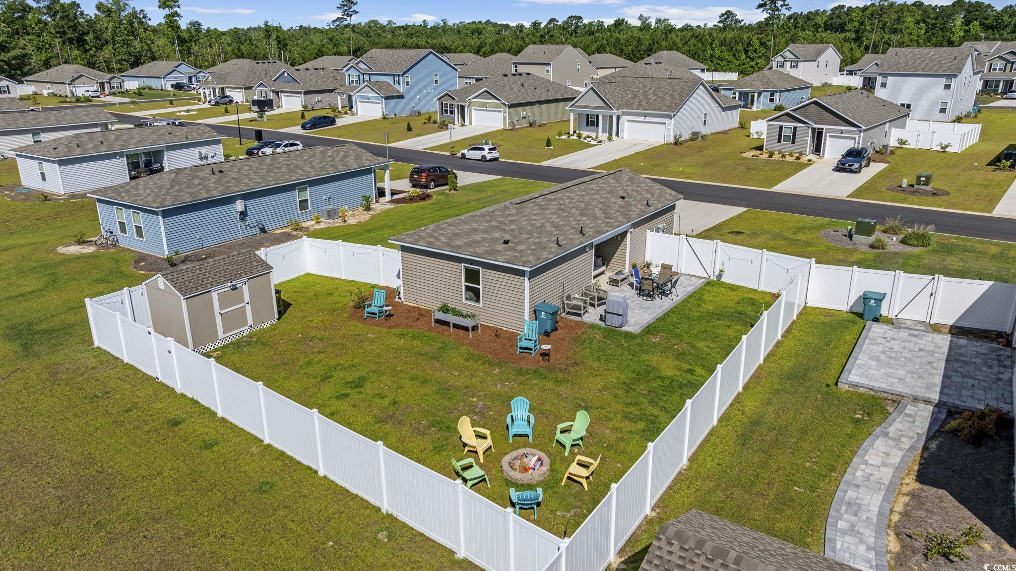 924 Akron Street Conway, SC 29526 - Photo 30 of 37 Aerial view of residential area