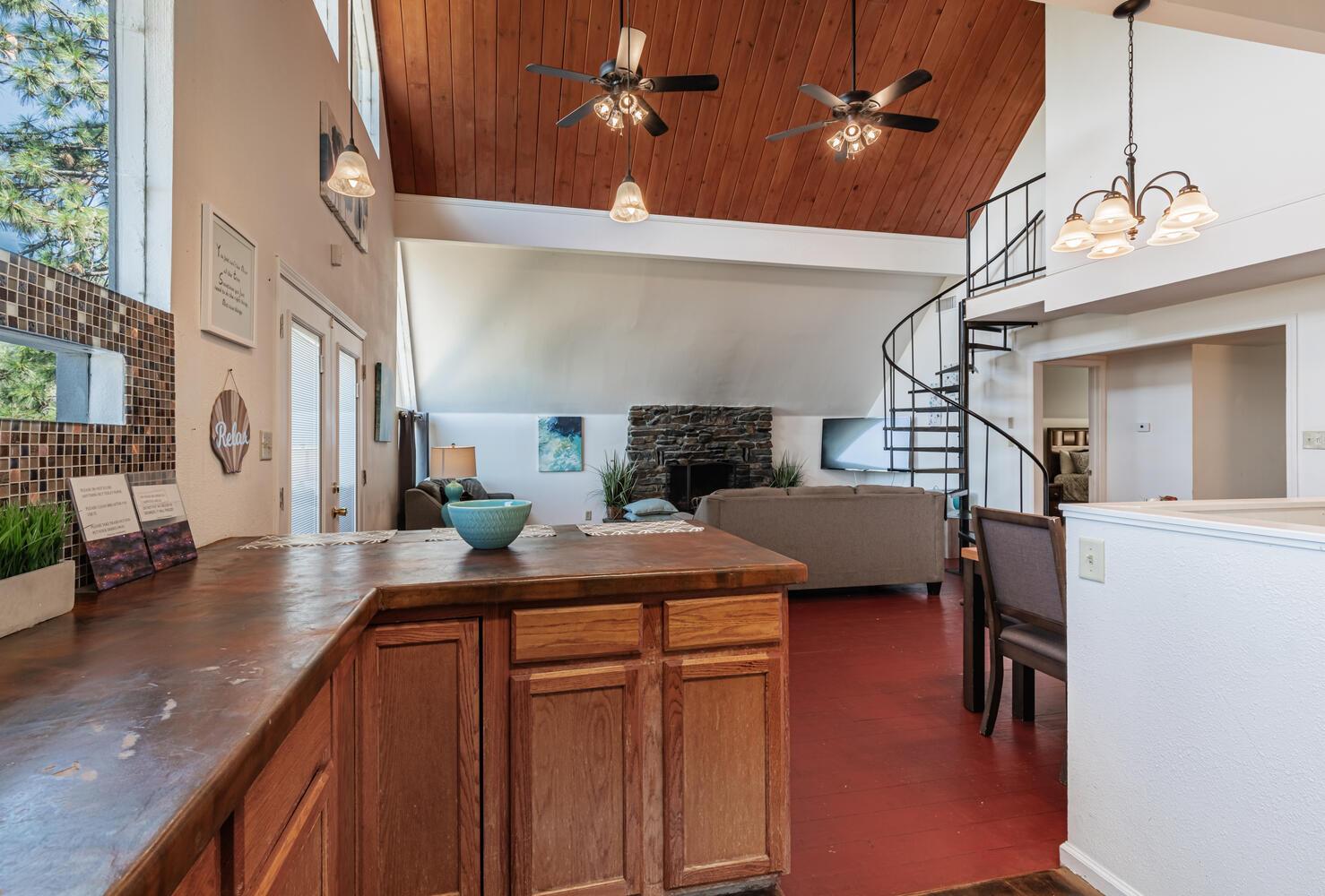 42492 Buckeye Road Oakhurst, CA 93644 - Photo 14 of 38 a kitchen with a sink appliances and cabinets