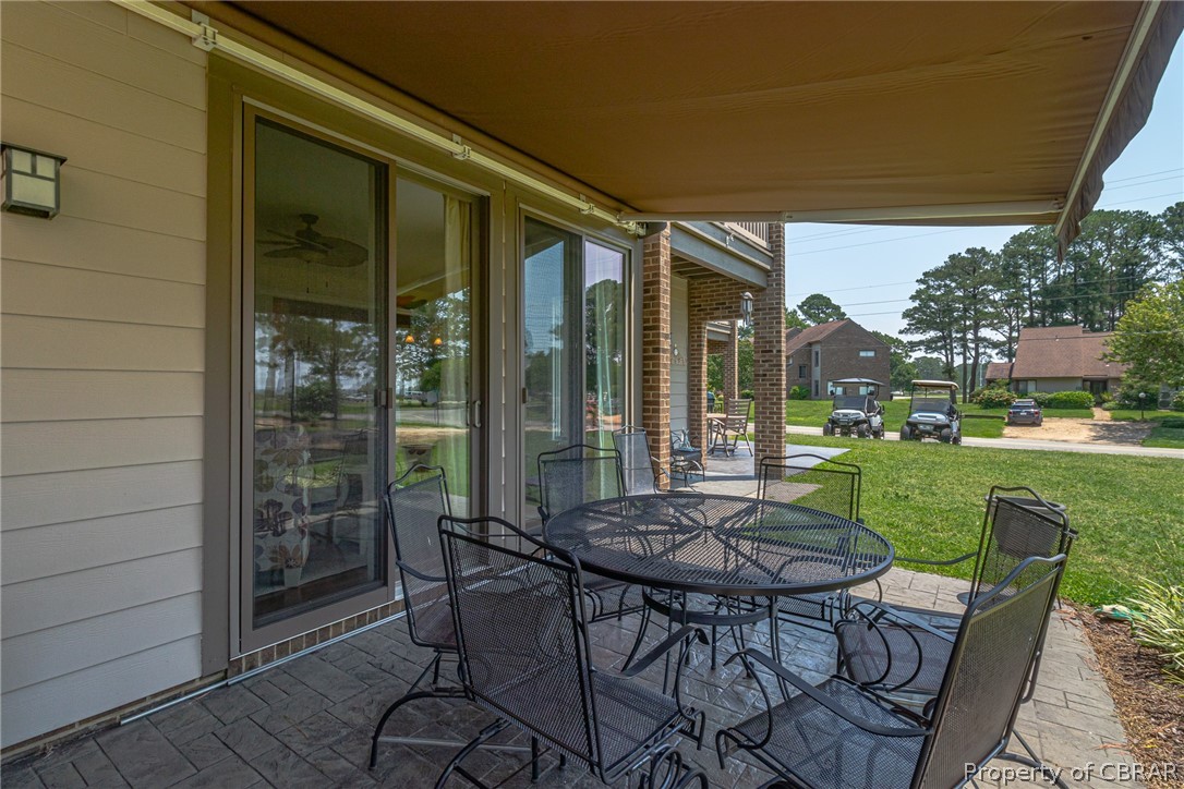 6832 Windmill Point Road White Stone, VA 22578 - Photo 24 of 29 With retractable awning