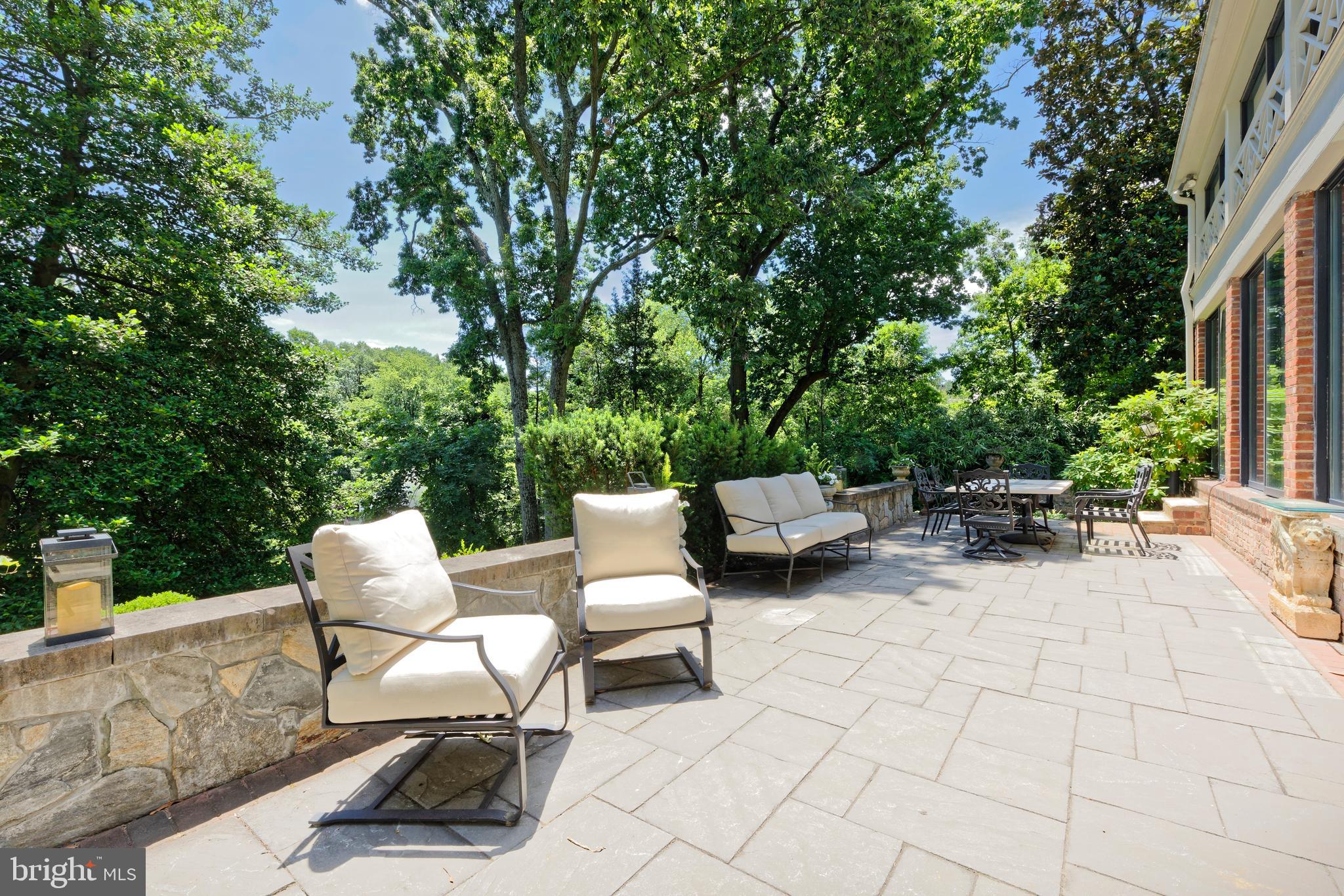 6237 Radcliff Road Alexandria, VA 22307 - Photo 55 of 61 Delightful rear stone patio