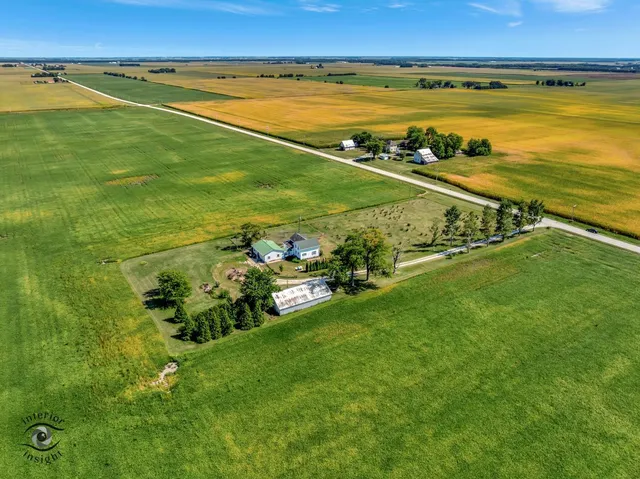 a view of an ocean and beach