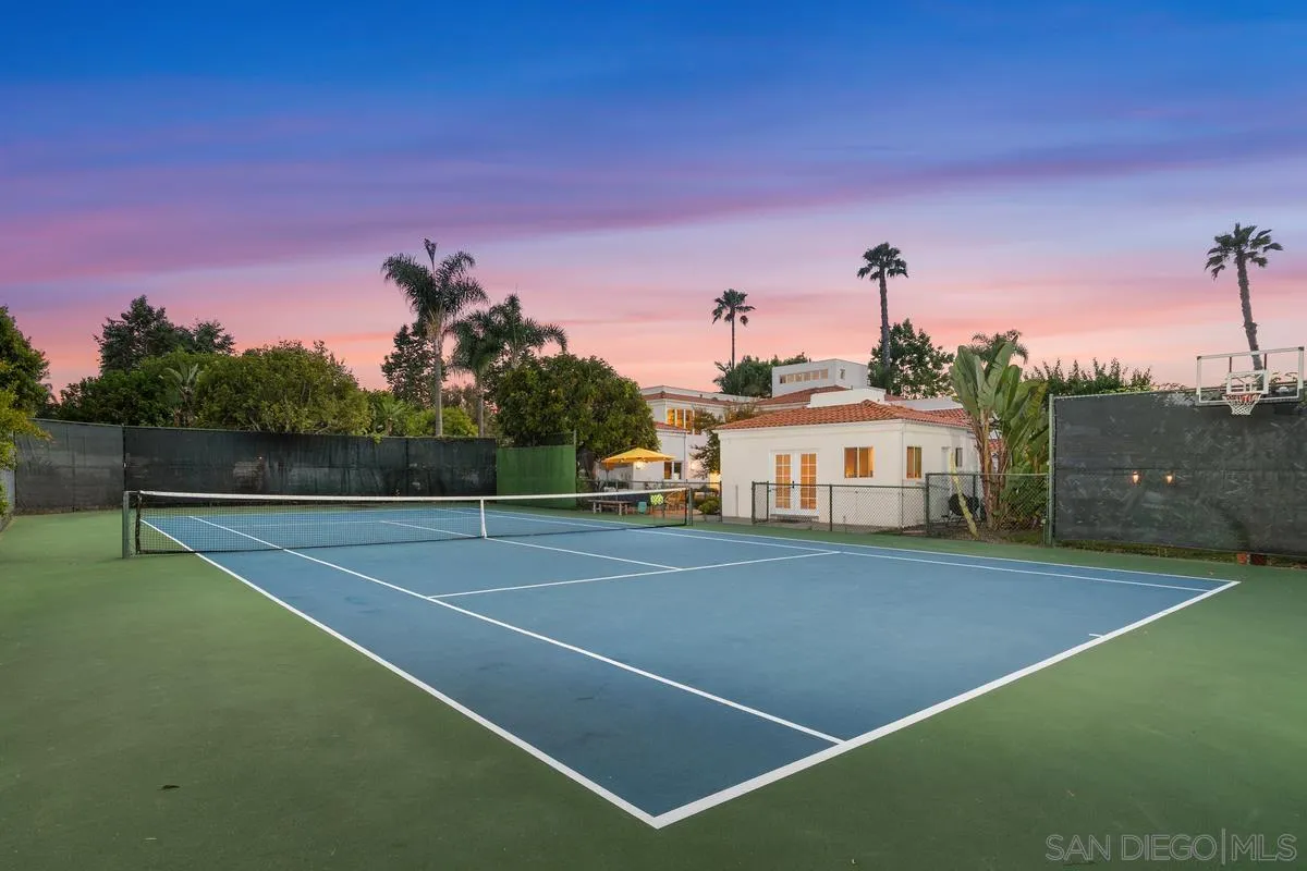 6172 Via Posada Del Norte Rancho Santa Fe, CA 92067 - Photo 11 of 23 a view of a tennis court