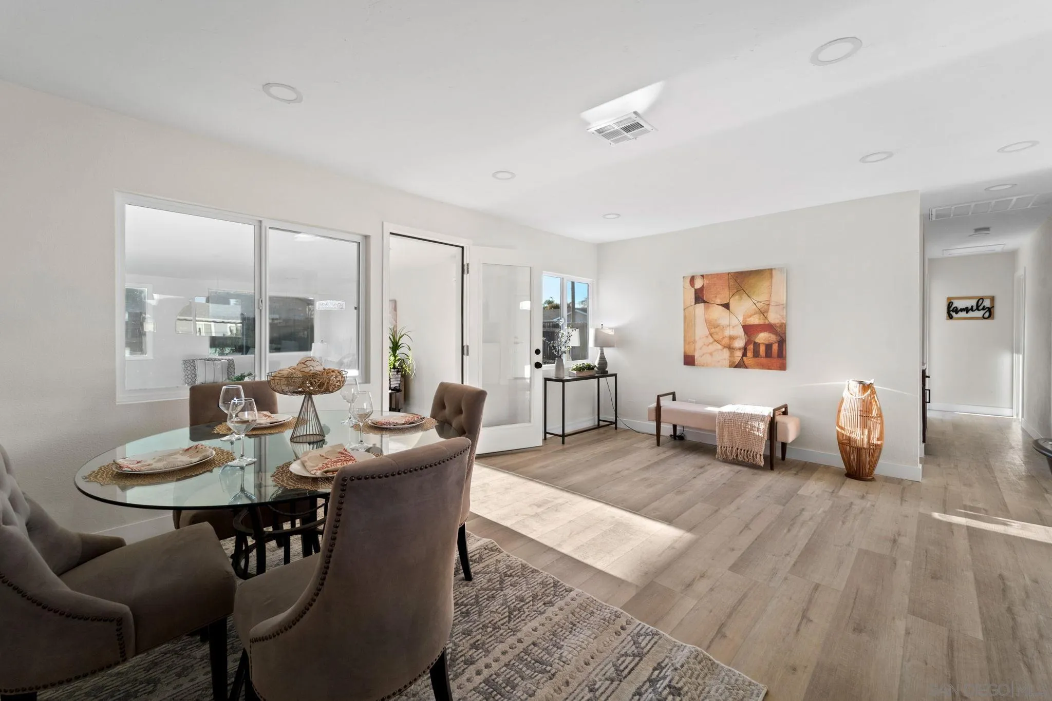 9511 Nicole Way Santee, CA 92071 - Photo 12 of 27 a living room with furniture and wooden floor