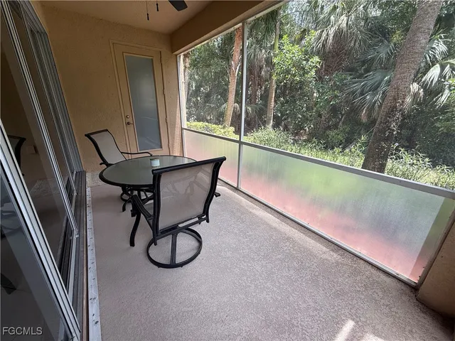 a view of a room with furniture window and outside view
