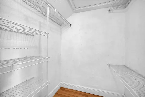 a view of a small space