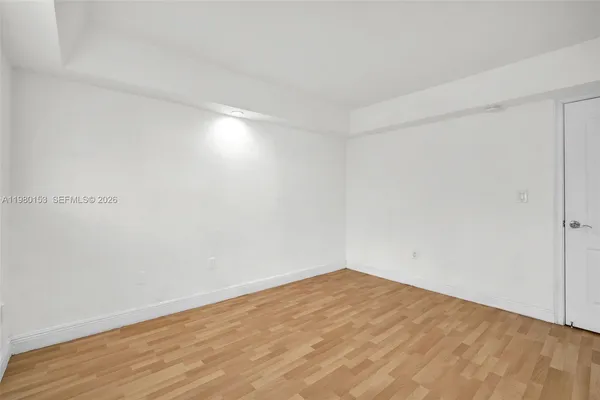 a view of empty room
