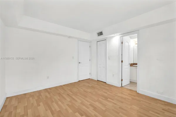 a view of empty room