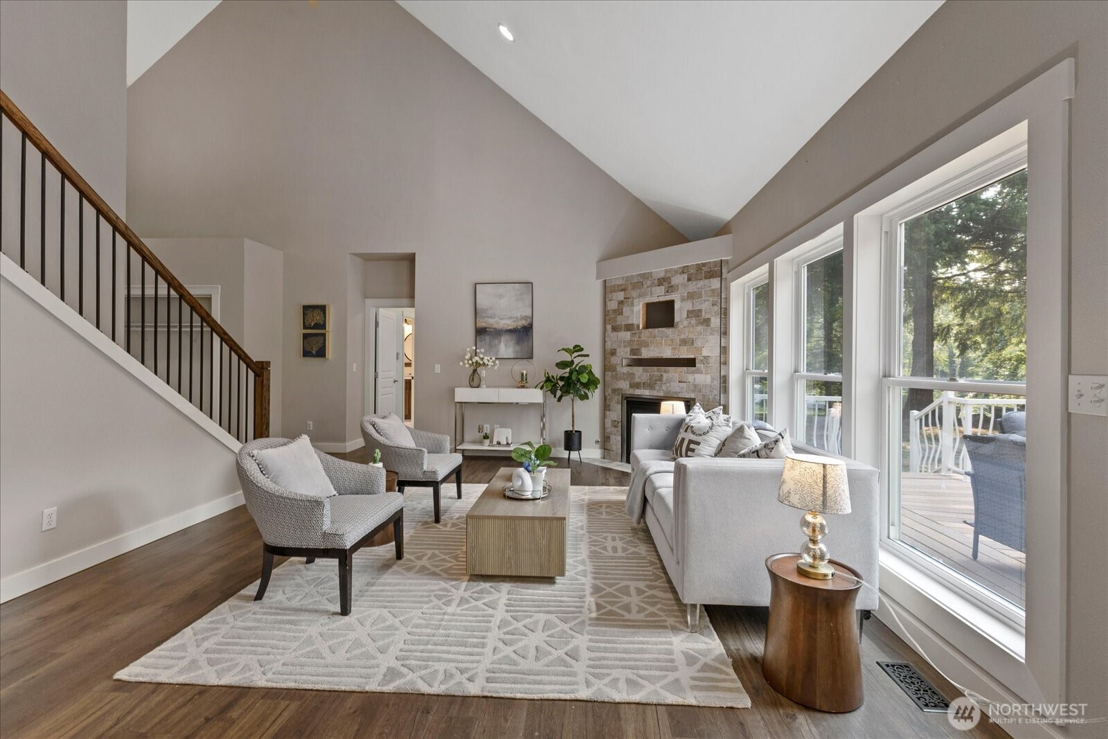 22005 260th Avenue Southeast Maple Valley, WA 98038 - Photo 11 of 39 a living room with furniture and a table