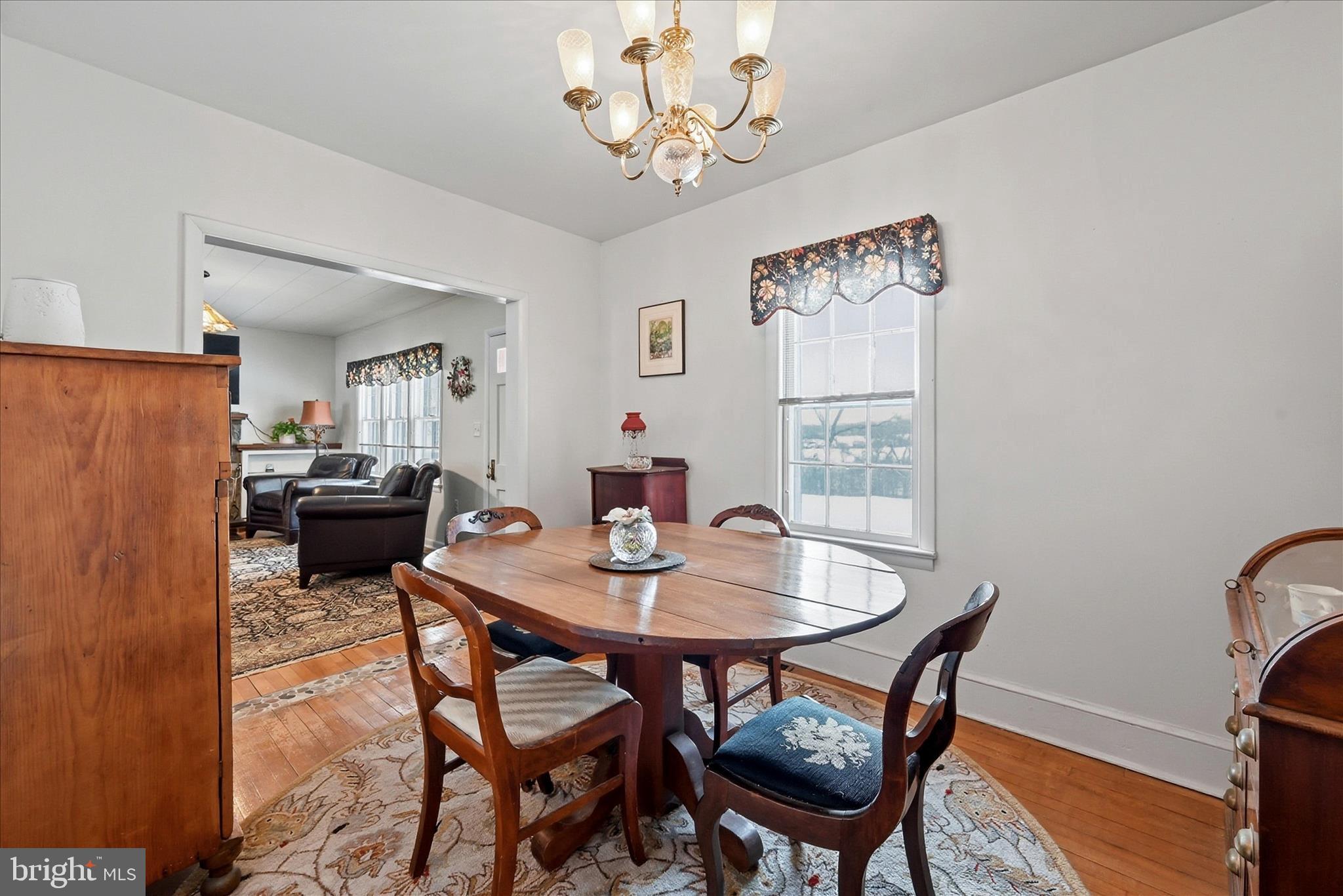 18758 Telegraph Springs Road Purcellville, VA 20132 - Photo 16 of 59 a dining room with furniture and window