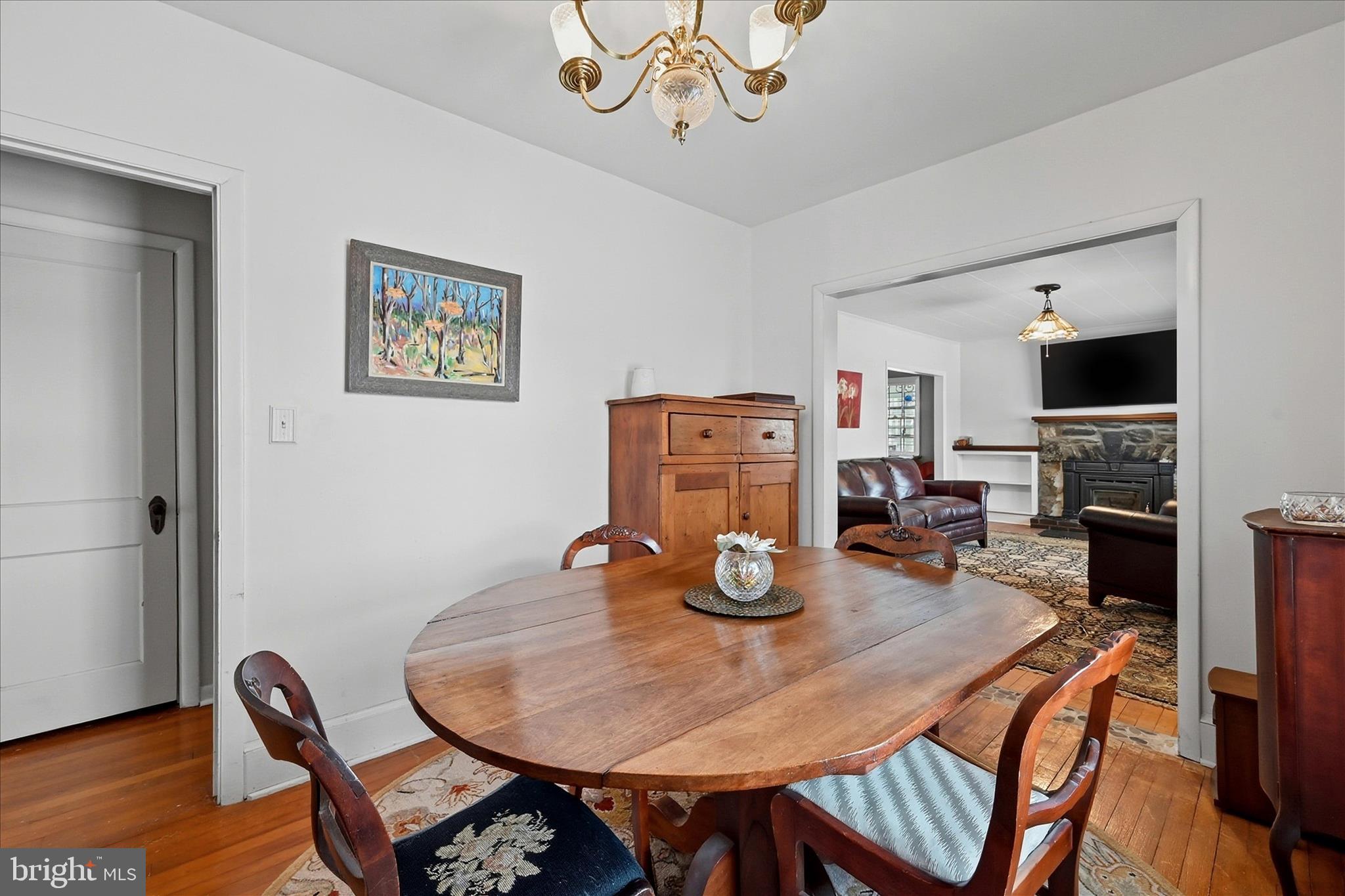 18758 Telegraph Springs Road Purcellville, VA 20132 - Photo 17 of 59 a view of a dining room with furniture