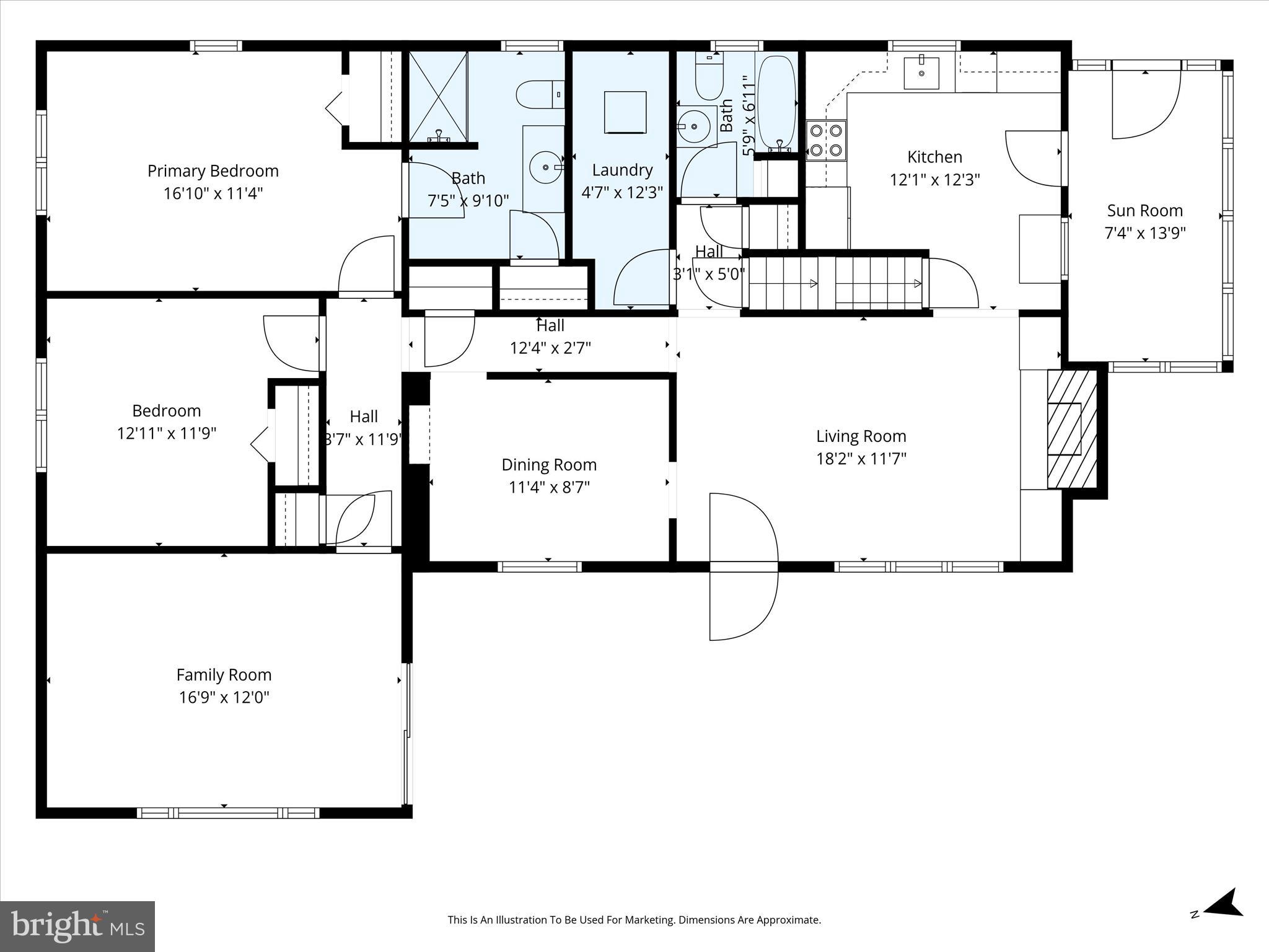 18758 Telegraph Springs Road Purcellville, VA 20132 - Photo 56 of 59 Floorplan: Main Level
