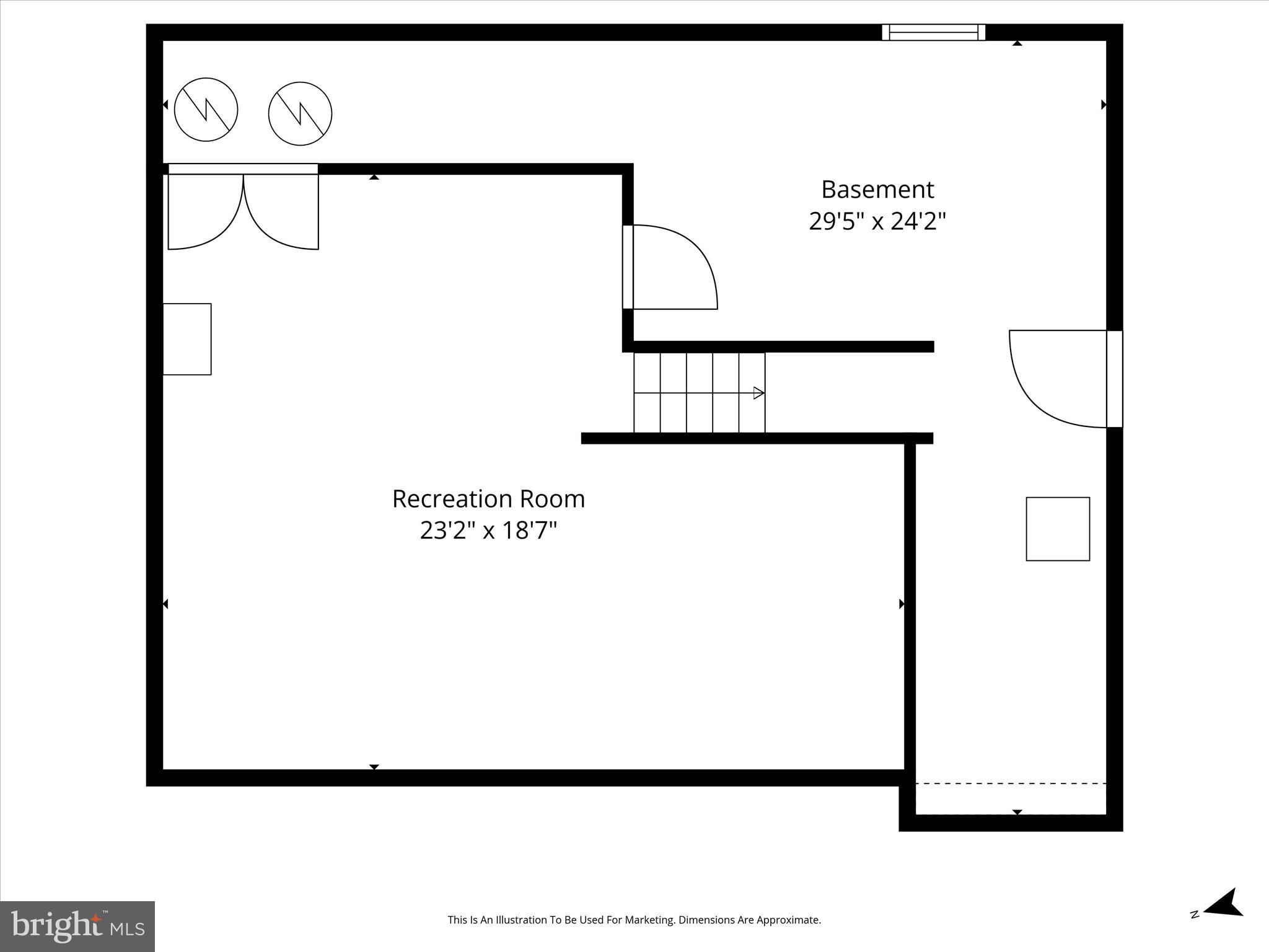 18758 Telegraph Springs Road Purcellville, VA 20132 - Photo 58 of 59 Floorplan: Lower Level