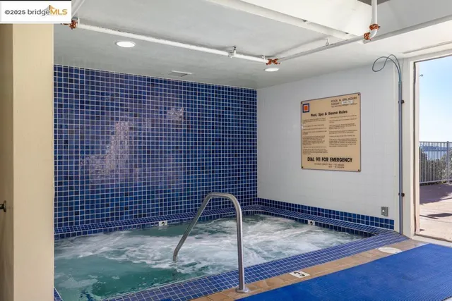 a view of wooden door